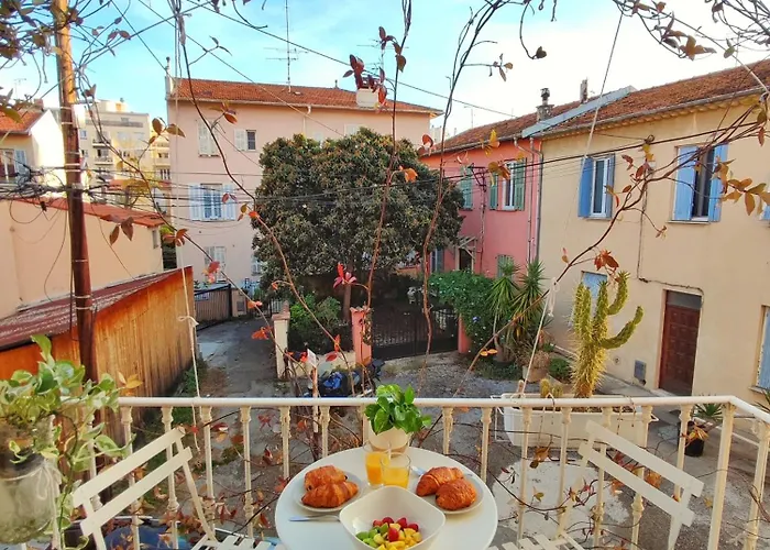 Jungle Boheme - A 3 Min De La Promenade Des A Pieds Ницца