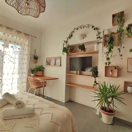 Appartement Jungle Bohème - à 3 Minutes De La Promenade Des à Pieds